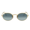 Ray-Ban Sunglasses RB3547 001/3M Oval Gold/Blue Gradient Unisex