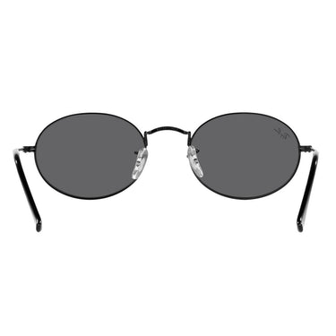 Ray-Ban Occhiali da Sole RB3547 002/B1 Oval Nero/Grigio Scuro Unisex 5