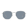 Ray-Ban Gafas de Sol RB3548N 003/02 Hexagonal Gris/Azul Unisex Polarizadas