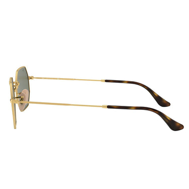 Ray-Ban Occhiali da Sole RB3556N 001 Octagonal Oro/Verde G-15 Unisex 3