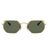 Ray-Ban Lunettes de Soleil RB3556N 001 Octogonal Or/Vert G-15 Unisexe
