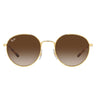 Ray-Ban Okulary Przeciwsłoneczne RB3681 001/13 Złoto/Brąz Unisex