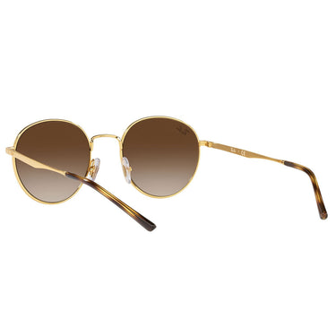 Ray-Ban Okulary Przeciwsłoneczne RB3681 001/13 Złoto/Brąz Unisex 4