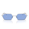 Ray-Ban Okulary Przeciwsłoneczne RB3728 003/80 Yevi Kolor Srebrny/Niebieski Unisex