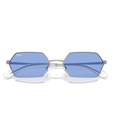 Ray-Ban Okulary Przeciwsłoneczne RB3728 003/80 Yevi Kolor Srebrny/Niebieski Unisex 5