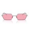 Ray-Ban Okulary Przeciwsłoneczne RB3728 004/84 Yevi Kolor Srebrny/Różowy Unisex