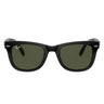 Ray-Ban Sunglasses RB4105 601 Wayfarer Folding Black/Green G-15 Unisex