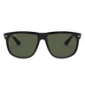 Ray-Ban Okulary Przeciwsłoneczne RB4147 601/58 Boyfriend Czarny/Zielony Unisex Polaryzowane