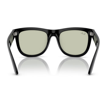 Ray-Ban Sonnenbrille RBR0502S 6677/2 Wayfarer Reverse Schwarz/Hellgrün Unisex 4