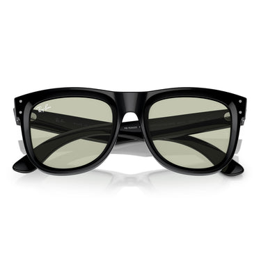 Ray-Ban Sonnenbrille RBR0502S 6677/2 Wayfarer Reverse Schwarz/Hellgrün Unisex 5