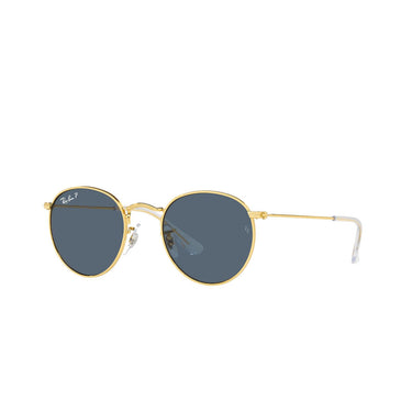 Ray-Ban Okulary Przeciwsłoneczne RJ9547S 286/2V Junior Round Złoto/Ciemny Niebieski Dzieci Polaryzowane 2