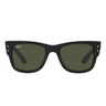 Ray-Ban Gafas de Sol RB0840S 901/31 Mega Wayfarer Negro-Verde G-15 Unisex