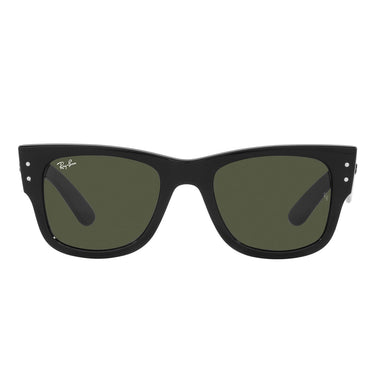 Ray-Ban Gafas de Sol RB0840S 901/31 Mega Wayfarer Negro-Verde G-15 Unisex