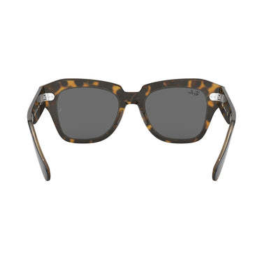Ray-Ban Sonnenbrille RB2186 1292B1 State Street Havana/Dunkelgrau Unisex 4