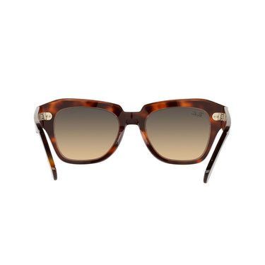 Ray-Ban Sonnenbrille RB2186 1324BG State Street Havana/Braun Verlauf Unisex 4