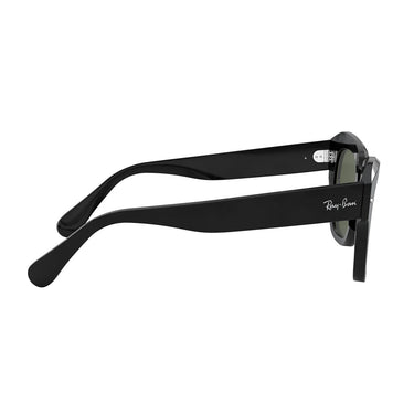 Ray-Ban Sonnenbrille RB2186 901/31 State Street Schwarz-Grün G-15 Unisex 5