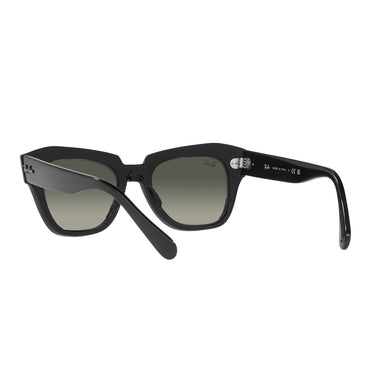 Ray-Ban Sonnenbrille RB2186 901/71 State Street Schwarz/Grau Verlauf Unisex4