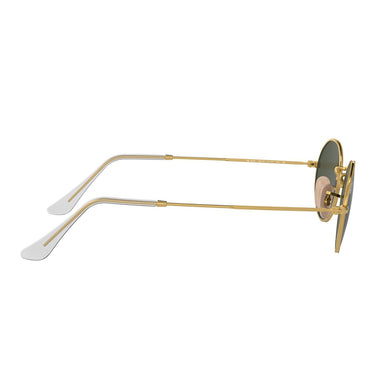 Ray-Ban Occhiali da Sole RB3547 001/31 Oval Oro/Verde G-15 Unisex 5