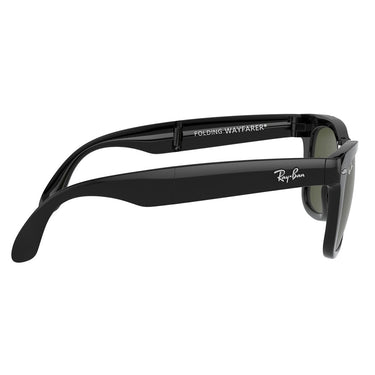 Ray-Ban Sonnenbrille RB4105 601 Wayfarer Folding Schwarz/Grün G-15 Unisex6