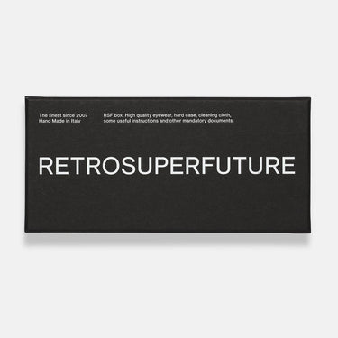 RetroSuperFuture Occhiali da Sole 1968 Black UU1 Nero Nero Unisex 7