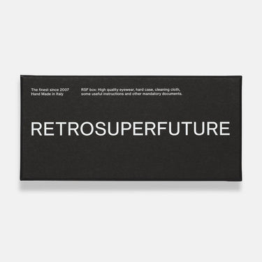 RetroSuperFuture Okulary Przeciwsłoneczne Amata Black B3L Nero/Nero Unisex 7