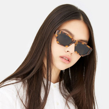 RetroSuperFuture Okulary Przeciwsłoneczne Amata Spotted Havana 0B0 Brązowy/Ciemnoszary Unisex 5