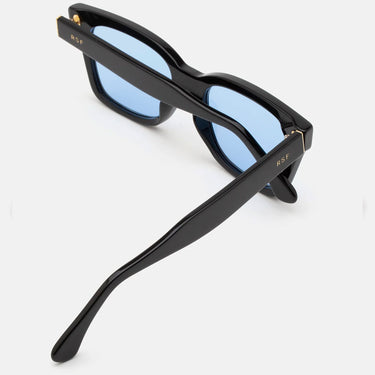 RetroSuperFuture Okulary Przeciwsłoneczne America Azure MKK Czarny/Niebieski Cieniowany Unisex