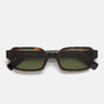 RetroSuperFuture Occhiali da Sole Carino 3627 8ZE Marrone Verde Unisex