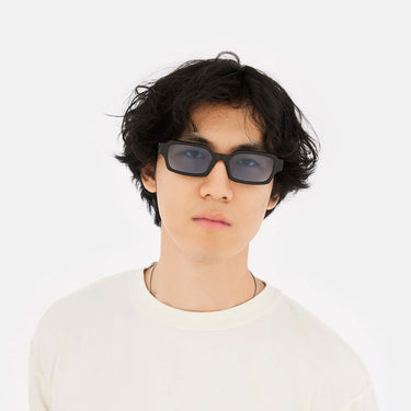 RetroSuperFuture Occhiali da Sole Carino Azure OH5 Nero Azzurro Unisex 5