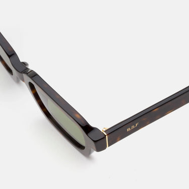 RetroSuperFuture Okulary Przeciwsłoneczne Caro 3627 Zielone ACQ Havana Zielony Unisex 3