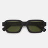 RetroSuperFuture Sunglasses Caro Black Matte HIW Matte Black/Green Unisex