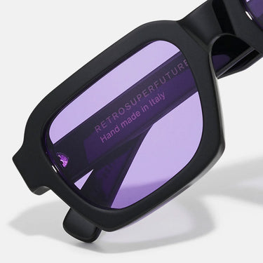 RetroSuperFuture Okulary Przeciwsłoneczne Caro Purple 7C7 Czarny/Fioletowy Unisex 3