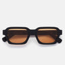 RetroSuperFuture Okulary Przeciwsłoneczne Caro Refined 4KJ Czarny/Brązowy Unisex