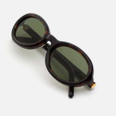 RetroSuperFuture Okulary Przeciwsłoneczne Cherry Havana 4OK Brązowy/Zielony Unisex 3