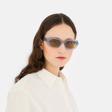 RetroSuperFuture Occhiali da Sole Epoca Bella GQP Blu Giallo Unisex 4