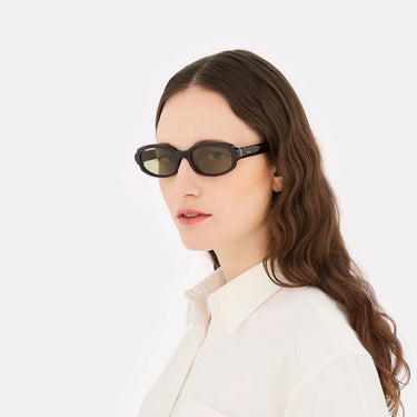 RetroSuperFuture Occhiali da Sole Esatto 3627 XS6 Marrone Verde Unisex  4