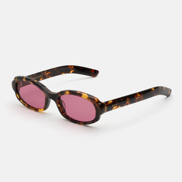 RetroSuperFuture Occhiali da Sole Esatto Burnt Havana L33 Marrone Rosso Unisex  2