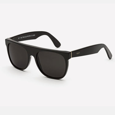 RetroSuperFuture Okulary Przeciwsłoneczne Flat Top Black FZQ Nero/Nero Unisex 2