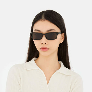 RetroSuperFuture Okulary Przeciwsłoneczne Gesto Black ZZV Nero/Nero Unisex 6