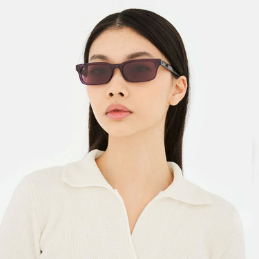 RetroSuperFuture Okulary Przeciwsłoneczne Gesto Melanzana 25L Fioletowy/Fioletowy Unisex 4