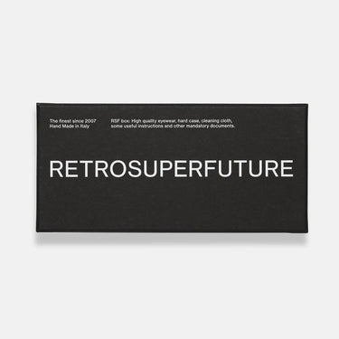 RetroSuperFuture Okulary Przeciwsłoneczne Giusto Black OQU Nero/Nero Unisex 6