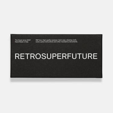 RetroSuperFuture Occhiali da Sole Isedra Classic HOS Oro Verde Unisex  6