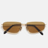 RetroSuperFuture Occhiali da Sole Isedra Senape FK5 Oro Marrone Unisex