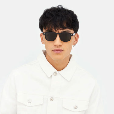 RetroSuperFuture Okulary Przeciwsłoneczne Luce Black CG0 Nero/Nero Unisex 6
