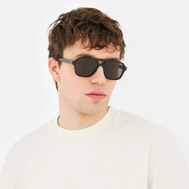 RetroSuperFuture Okulary Przeciwsłoneczne Maneval Black PEZ Nero/Nero Unisex 5