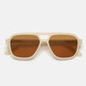 RetroSuperFuture Okulary Przeciwsłoneczne Maneval Cremoso T7H Beżowy/Brązowy Unisex