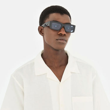 RetroSuperFuture Okulary Przeciwsłoneczne Notte Azure ONS Nero/Azzurro Unisex 5