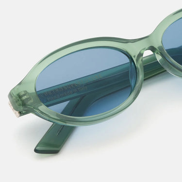 RetroSuperFuture Okulary Przeciwsłoneczne Parola Sage OS4 Zielono/Niebieskie Gradient Unisex 3
