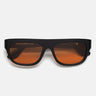 RetroSuperFuture Occhiali da Sole Serioso Refined ZXO Nero Arancione Unisex