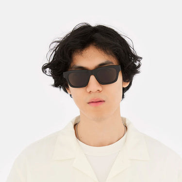 RetroSuperFuture Occhiali da Sole Sintesi Black NS9 Nero Nero Unisex  5